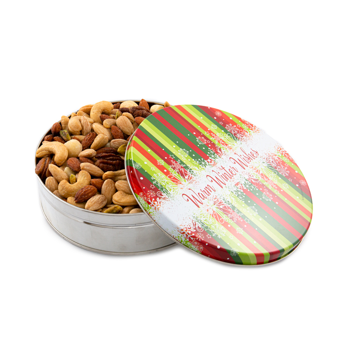 1 lb Premium Mixed Nuts Gift Tin