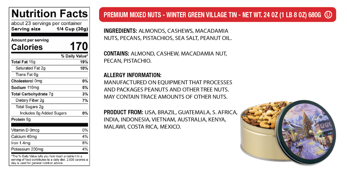 1.5 lb Premium Mixed Nuts 2